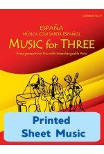 Music for Three - Collection No. 8: España! - 57008 Printed Sheet Music